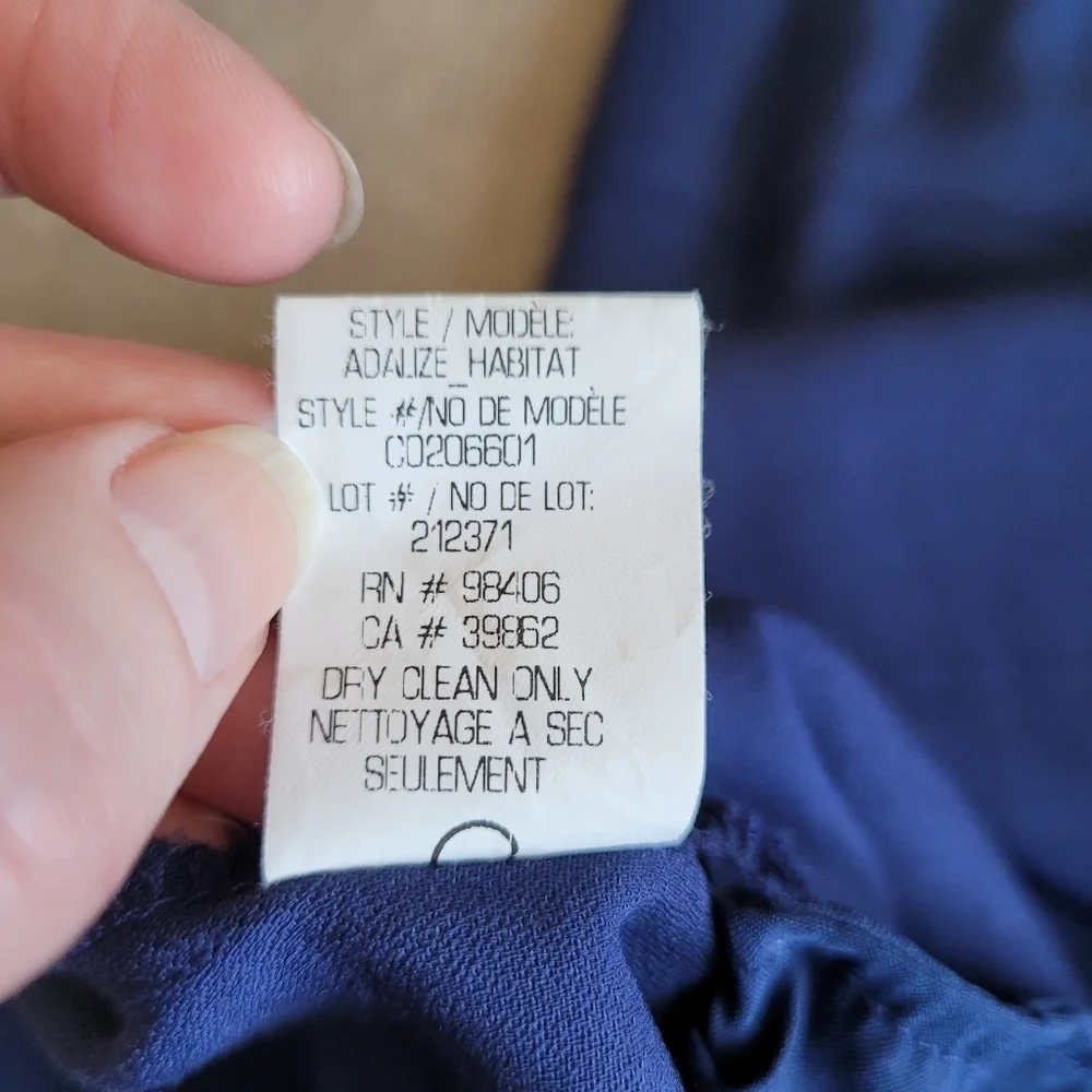 Theory Adalize Habitat blue sleeveless dress size 6​ - Picture 14 of 15